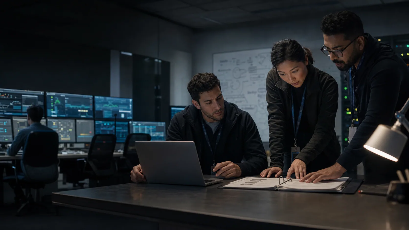 PRESHai forward-deployed delivery team operating a governed workflow