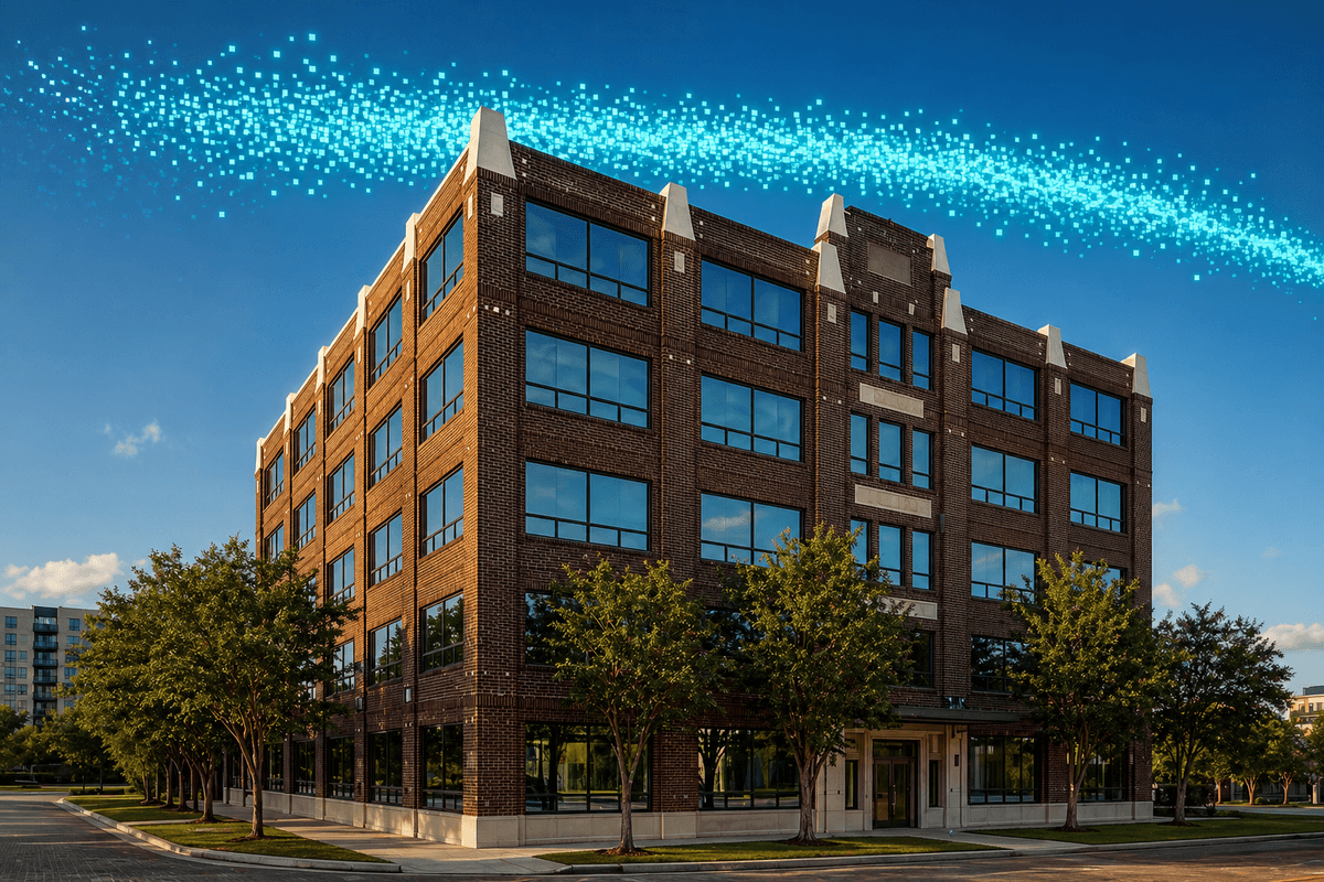 The historic Perry Paint and Glass Building, PRESHai's downtown Tampa headquarters.