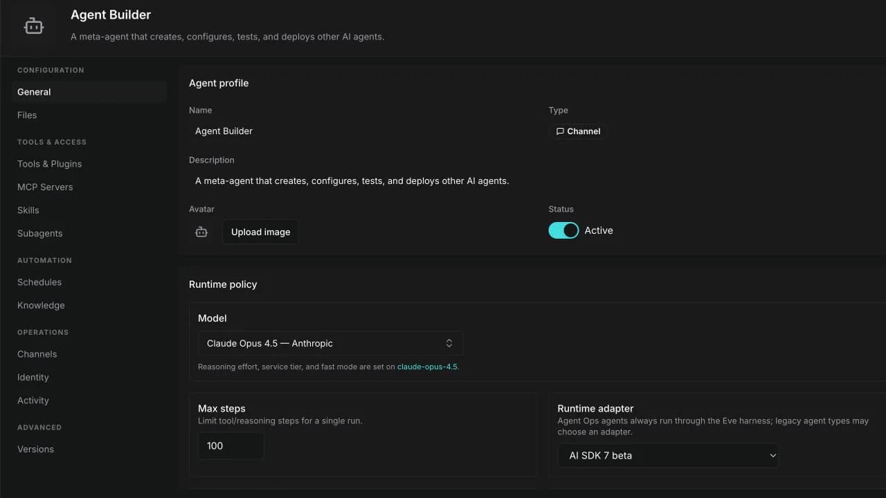PRESHos runtime configuration for an isolated agent environment.