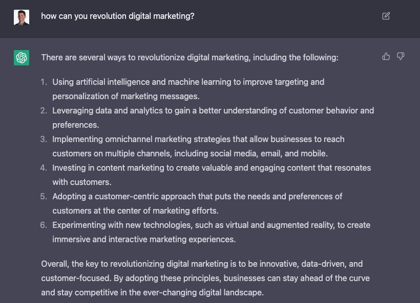 ChatGPT for Digital Marketing - How AI May Revolutionize the Industry